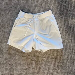 Lululemon Athletica White Athletic Shorts